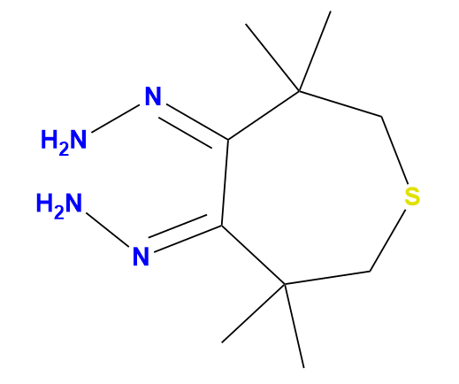 26825-19-4 | (1Z,1'Z)-(3,3,6,6-tetramethylthiepane-4,5-diylidene 